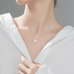 Rose gold vintage heart necklace nz