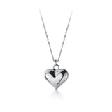 Rose gold vintage heart necklace Silver nz