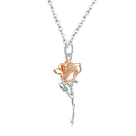 Rose necklace nz