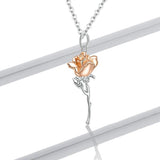 Rose necklace nz