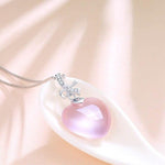 Rose quartz heart necklace nz