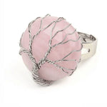 Rose Quartz protection Ring nz