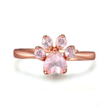 Rose quartz romantic ring nz