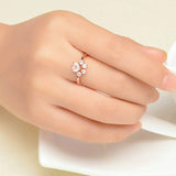 Rose quartz romantic ring nz