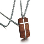 Rosewood cross necklace nz