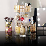 Rotating 360 degrees makeup organiser Transparent nz