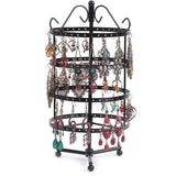 Rotating earring stand Black nz