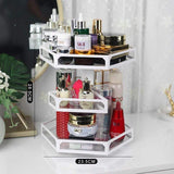 Rotating makeup organiser White 2 nz