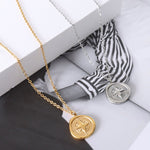 Round Compass pendant nz