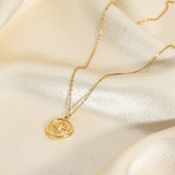 Round Compass pendant nz