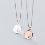 Round heart pendant nz