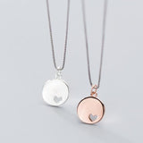 Round heart pendant nz