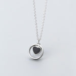 Round heart shaped pendant nz