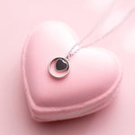 Round heart shaped pendant nz