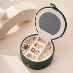 Round Jewellery Box Green nz