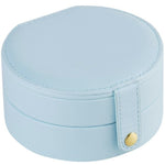 Round Jewellery Box Sky blue nz
