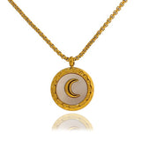 Round moon necklace nz
