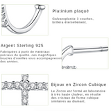 Rounded cross earrings nz