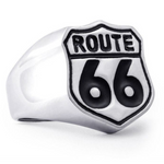 Route 66 Signet Ring 7 (55.3 mm) / Silver nz
