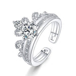 Royal crown ring Silver nz