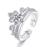 Royal crown ring Silver nz