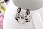 Ruby snake earrings nz