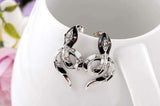 Ruby snake earrings nz
