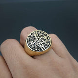 Saint Benedict Cross Ring nz