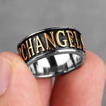 Saint Michael Steel Ring nz