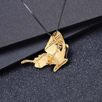 Sapphire butterfly necklace nz