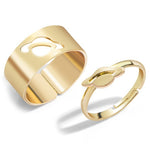 Saturn Friendship Ring Gold nz