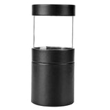 Sealable makeup brush holder Black nz