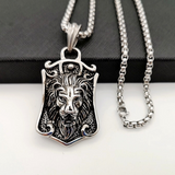 Self taught Lion Pendant 50cm nz