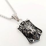 Self taught Lion Pendant nz