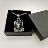 Self taught Lion Pendant nz