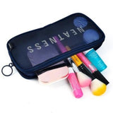 Set of 3 clear makeup bags nz