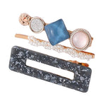 Set of 3 invisible hair clips nz