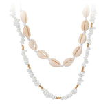 Shell and pearl necklace nz