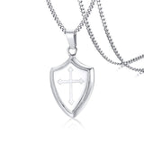 Shield Cross Necklace nz