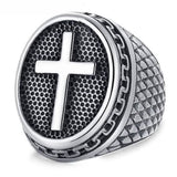 Signet cross ring nz