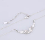 Silver angel necklace nz