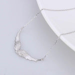Silver angel necklace nz