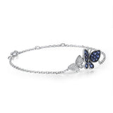 Silver butterfly bracelet nz