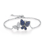 Silver butterfly bracelet nz
