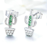 Silver cactus earrings nz