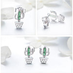 Silver cactus earrings nz