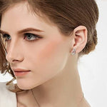 Silver cat earrings nz