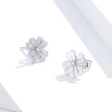Silver clover earrings nz