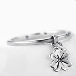 Silver clover ring nz