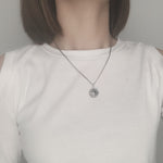 Silver compass pendant nz